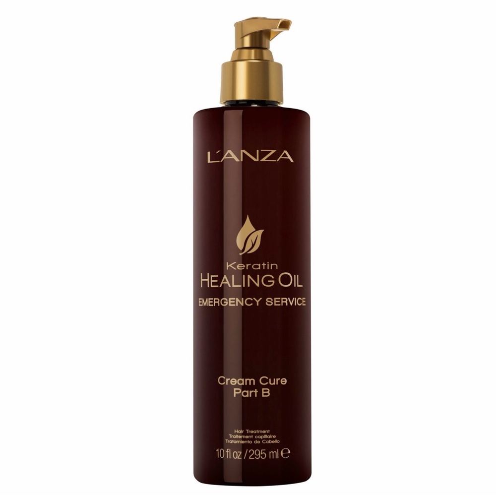 LANZA Keratin Healing Oil Emergency Service Cream Cure PART B  10 fl oz